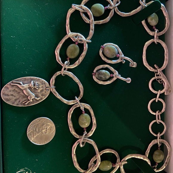 Big Sky Silver set - worn once necklace and earrings - Picture 3 of 3